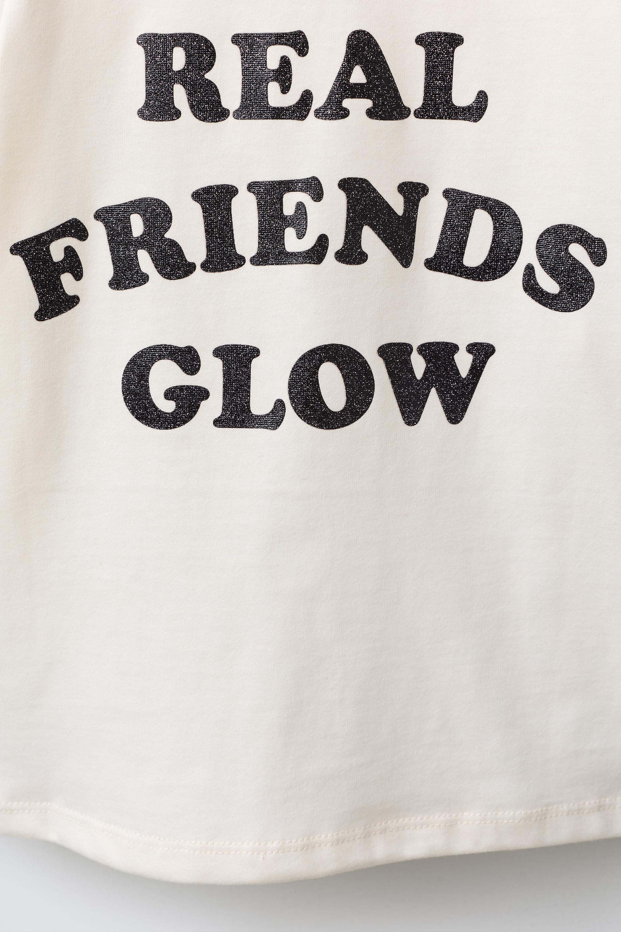 SPARKLY PRINT T-SHIRT